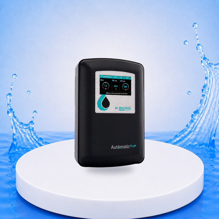 Bayrol Automatic Cl-pH WiFi – Ansicht 1 auf einheitlicher PVC-Plattform