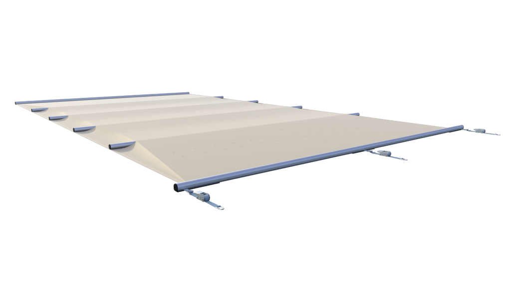 LiderPool Sicherheitsabdeckung STANDARD mit Saum – Maßanfertigung – pro m² – Farbe Beige