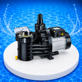 Speck BADU Picco II Poolpumpe auf weißer Filterpumpen-Plattform