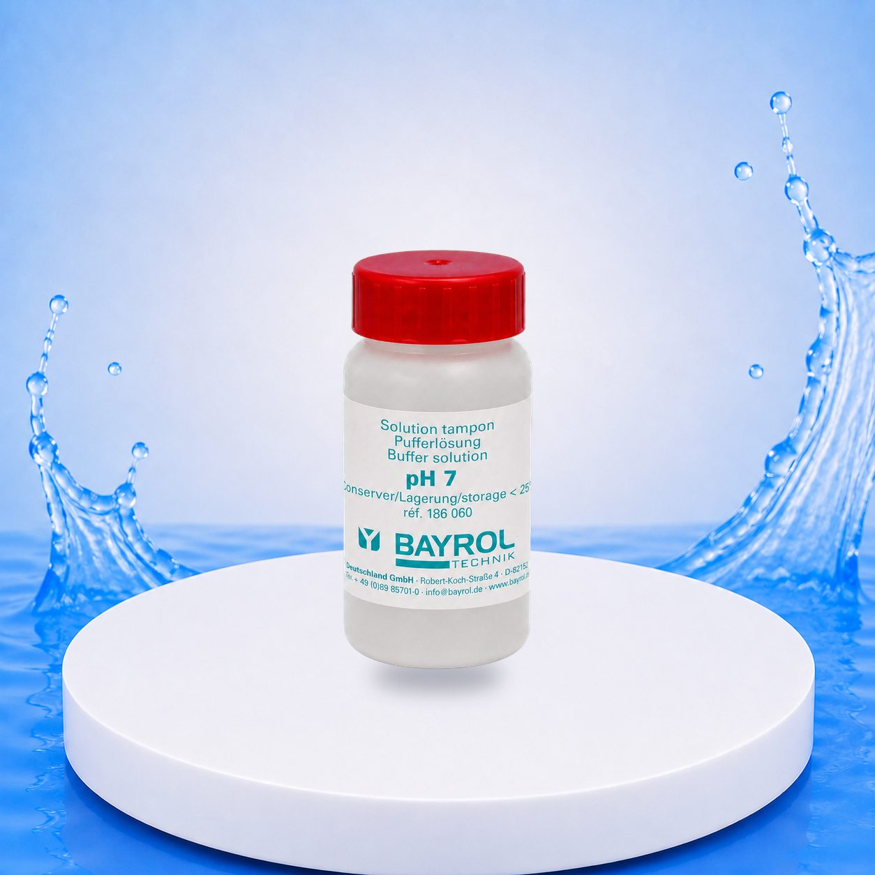 Bayrol pH-Pufferlösung 7,0 auf einheitlicher PVC-Plattform