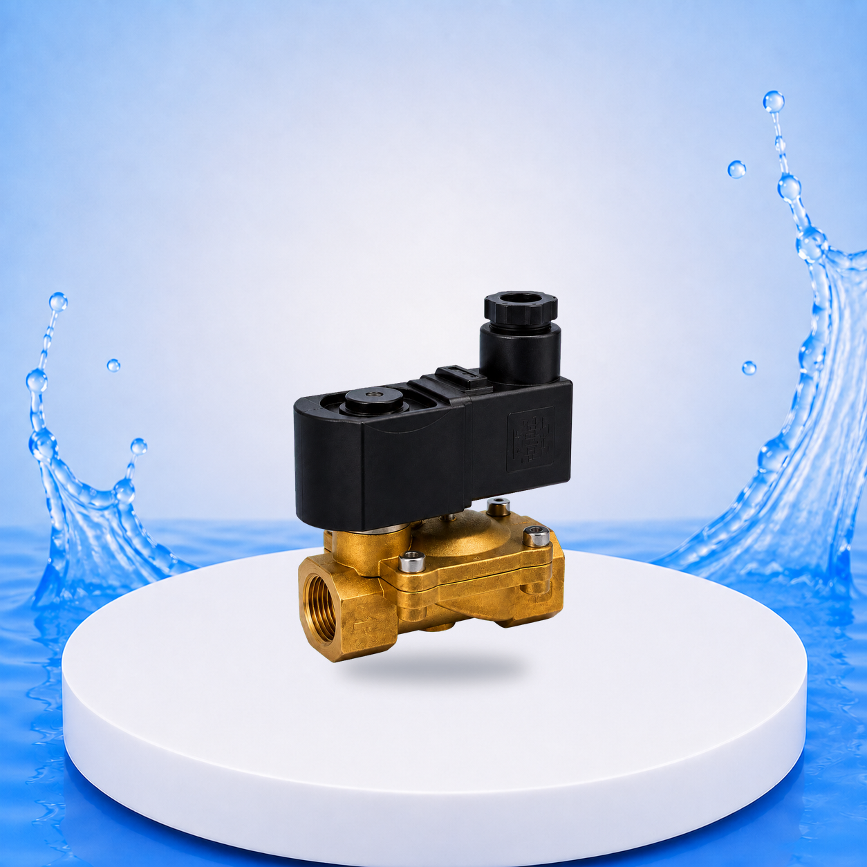 OSF® Magnetventil 230 V, G 1/2" auf einheitlicher PVC-Plattform