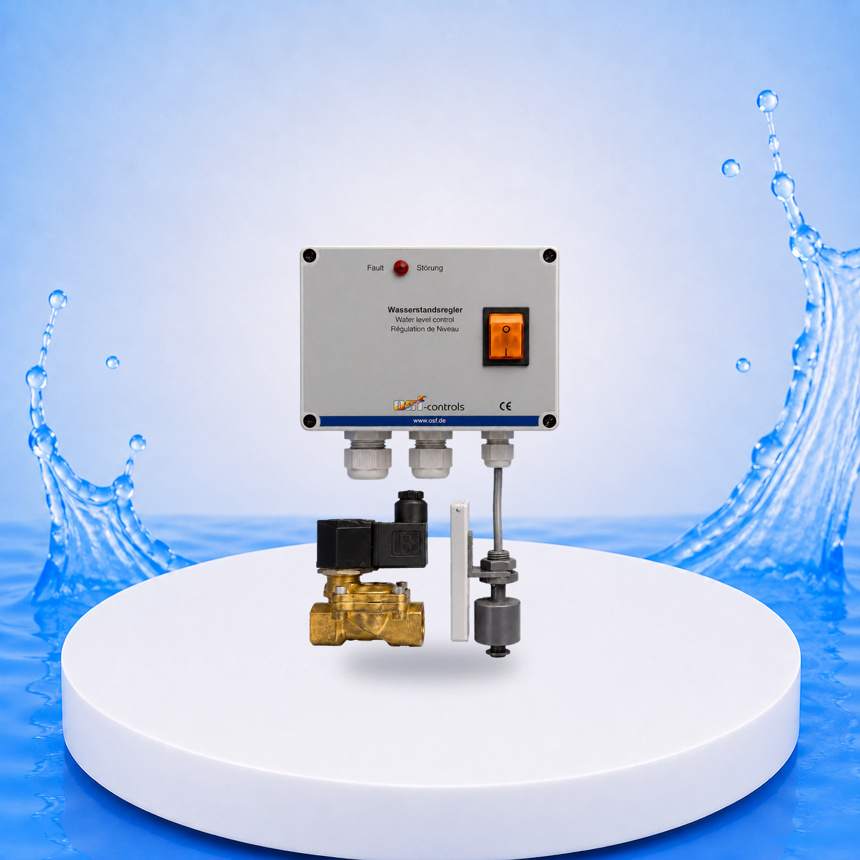 OSF® Niveauregler SNR-1609 auf einheitlicher PVC-Plattform