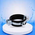 Schraubrohrschelle Ø 48–53 mm auf einheitlicher PVC-Plattform